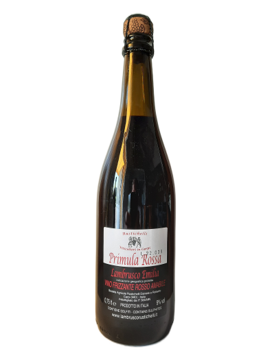 Mousseux rouge vin lambrusco amabile